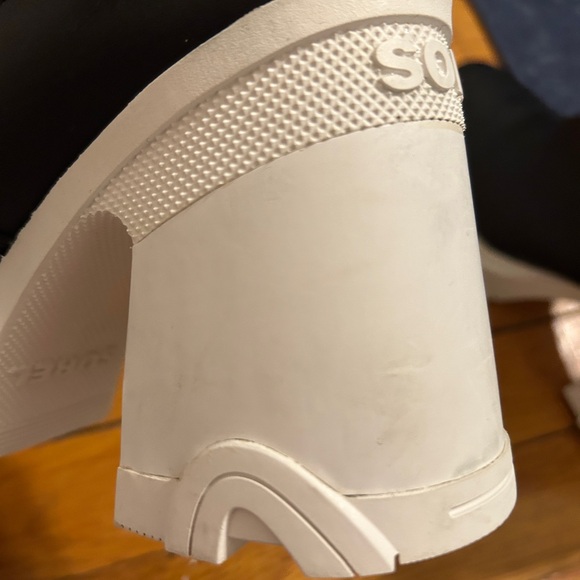 SOREL Womens Leather Pull On Chelsea Boots - Picture 6 of 16